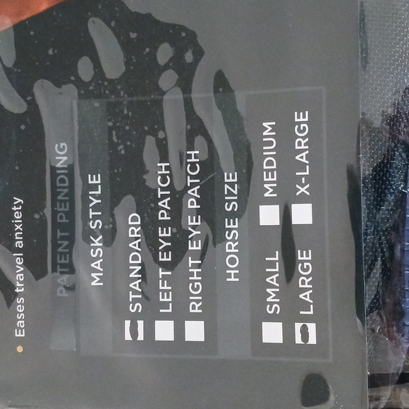 Horse REM Restoration Equine Mask Standard Style Horse size Large - Picture 2 of 6